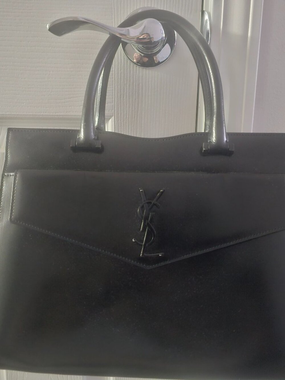 YSL black satchel